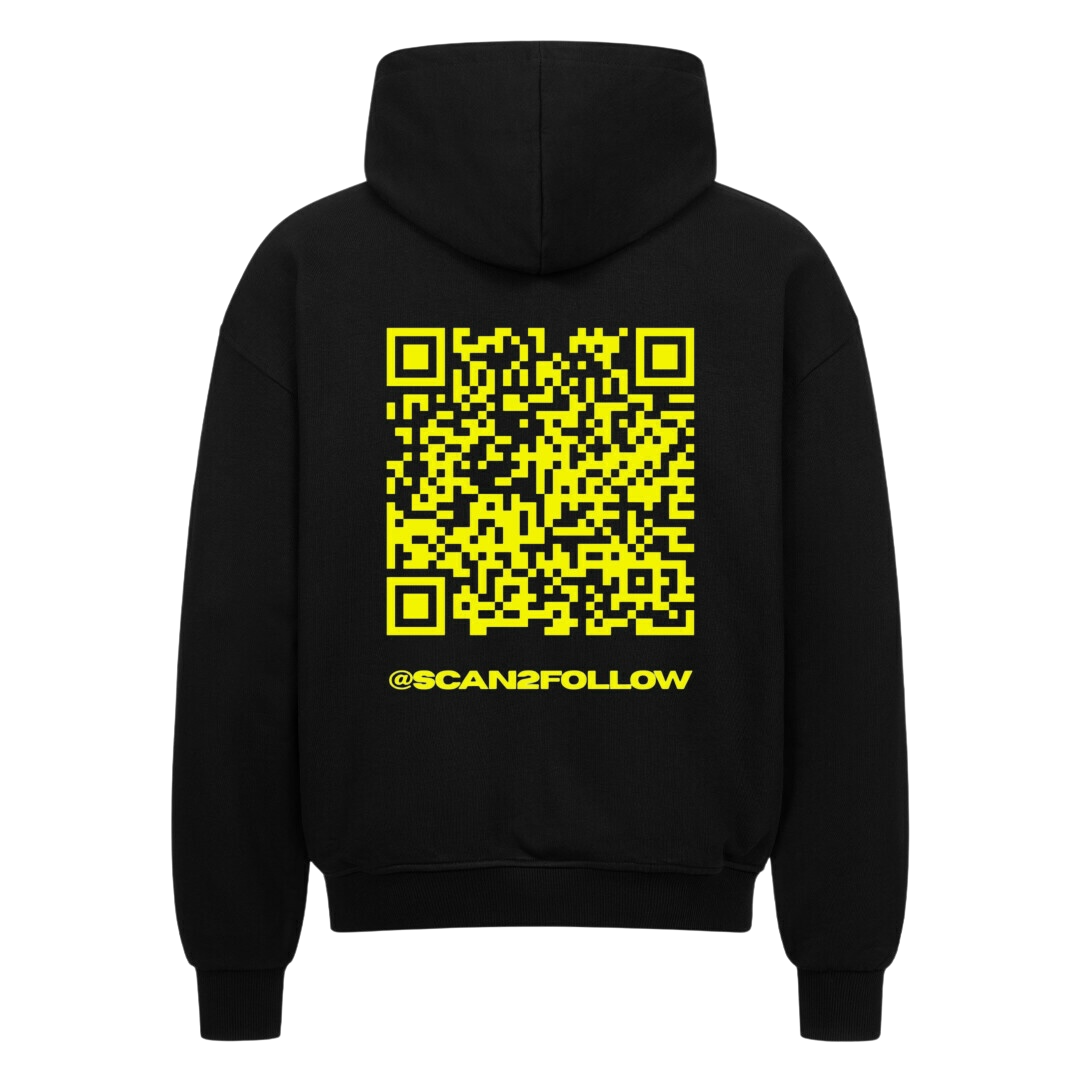 Snap-QR Zip Hoodie