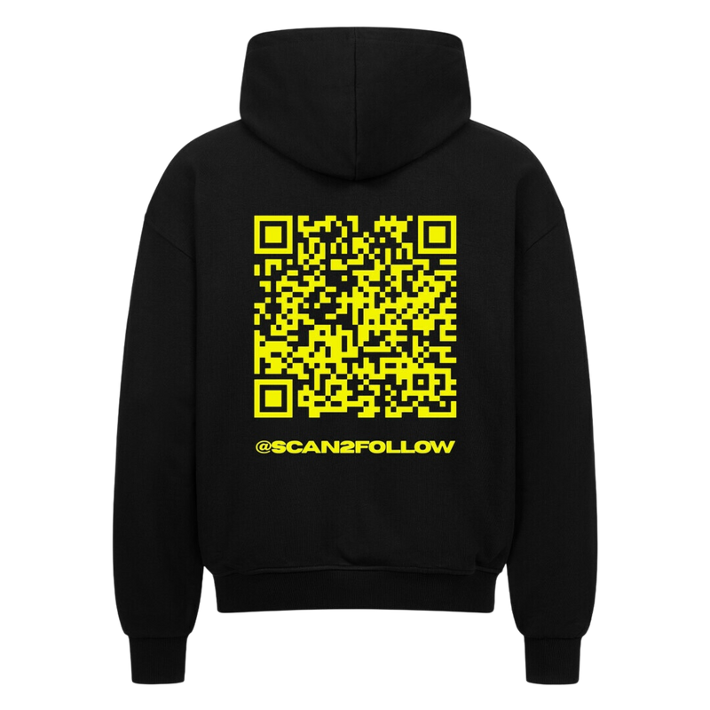 Snap-QR Zip Hoodie