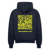 Snap-QR Zip Hoodie