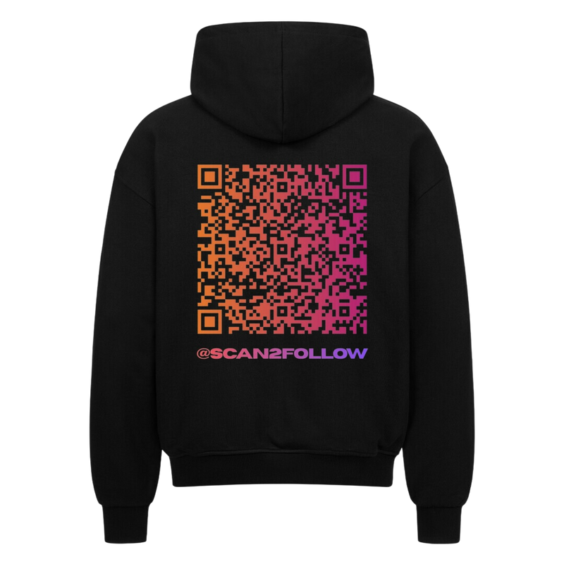Insta-QR Zip Hoodie