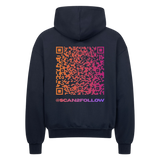 Insta-QR Zip Hoodie